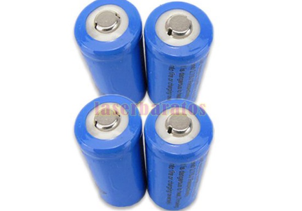 batería de litio CR123A de láser